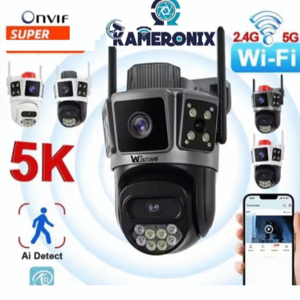 WiFi 5K Ultra HD Smart Security Camera